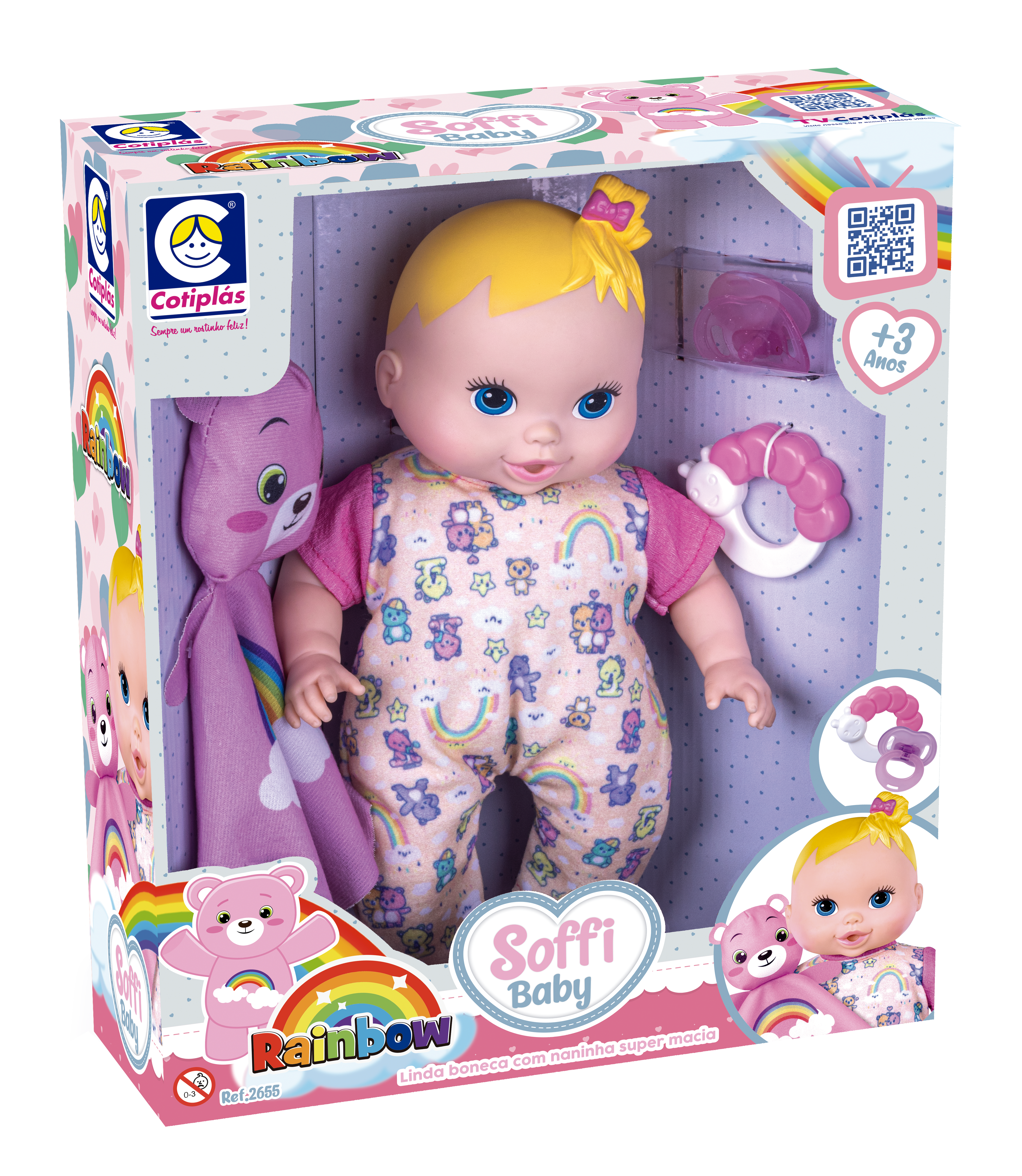 00 - Soffi Baby Rainbow - Embalagem