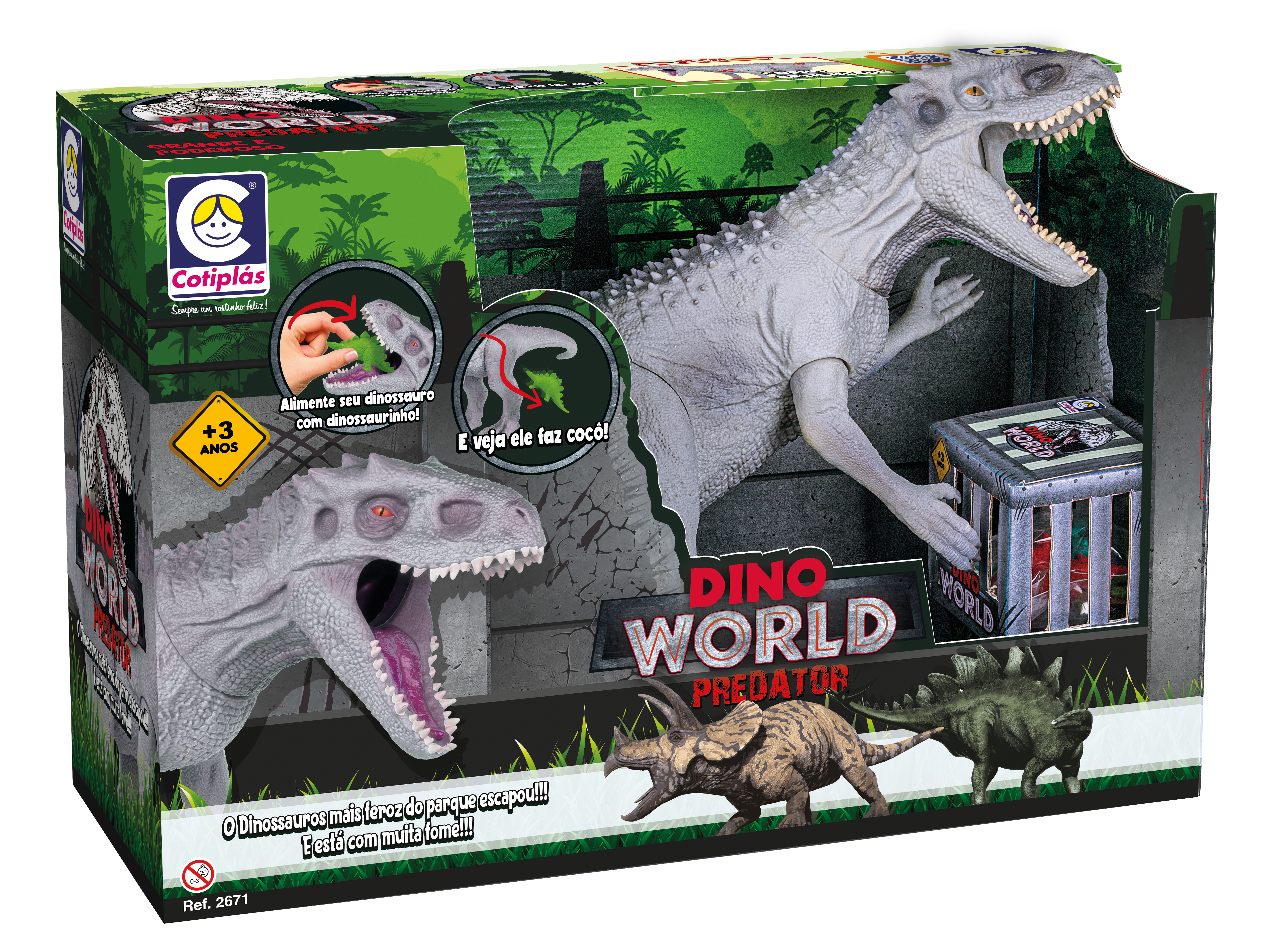 00 - Dino World Predator - embalagem