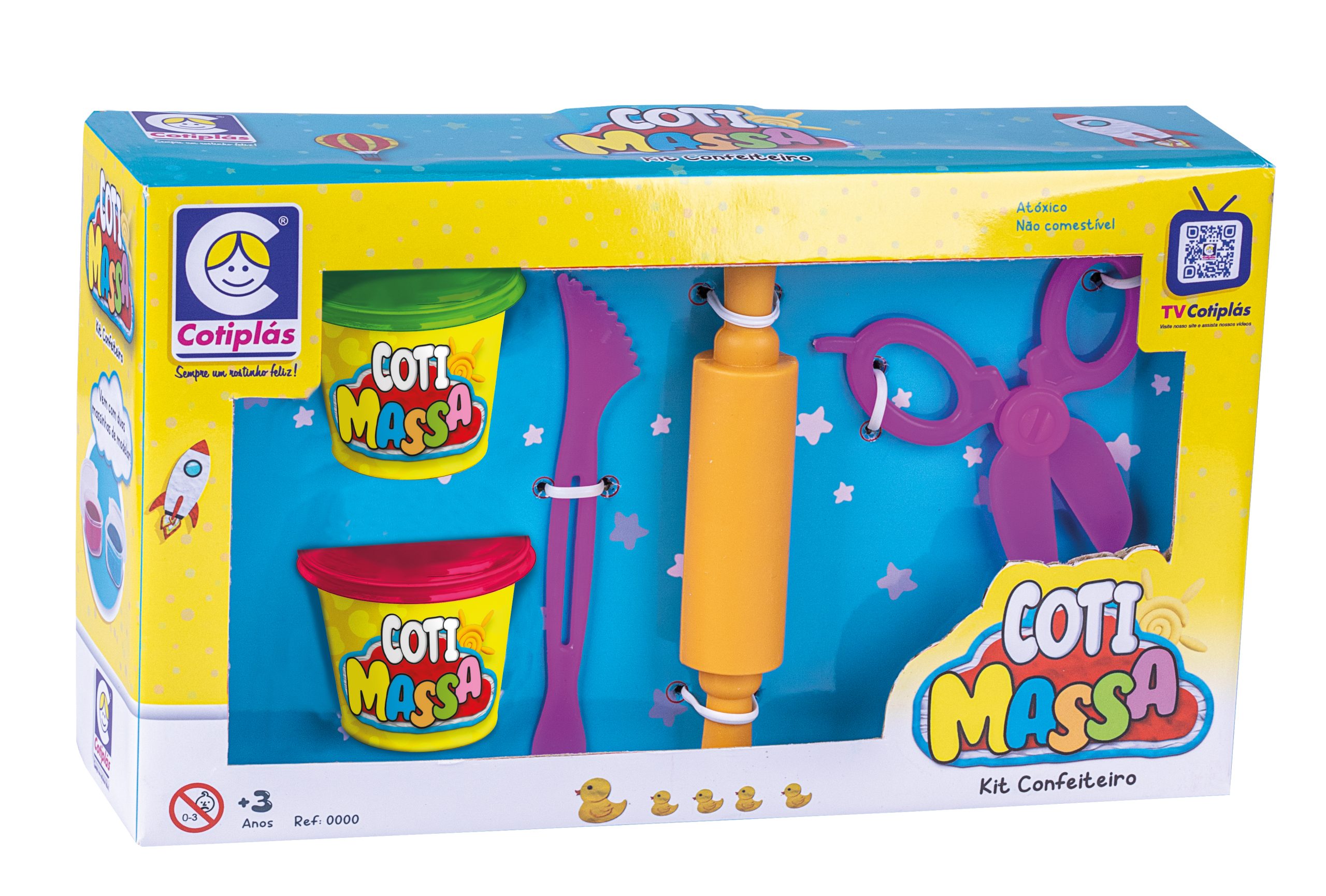 2534 - Coti Massa - Kit Confeiteiro, Embalagem