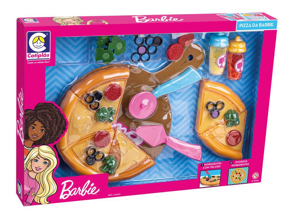 2595 - Pizza da Barbie, Embalagem