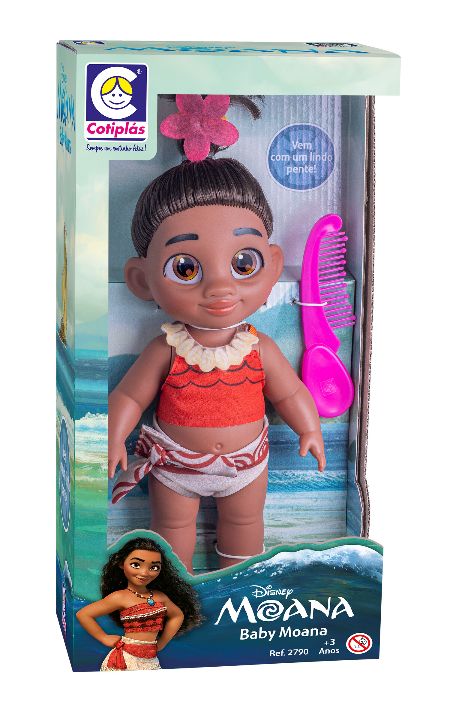 2790 - Moana Baby, Embalagem