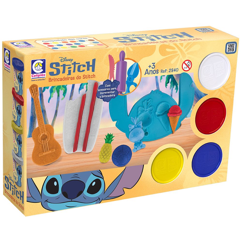 2840 - Stitch - Brincadeiras do Stitch, Embalagem