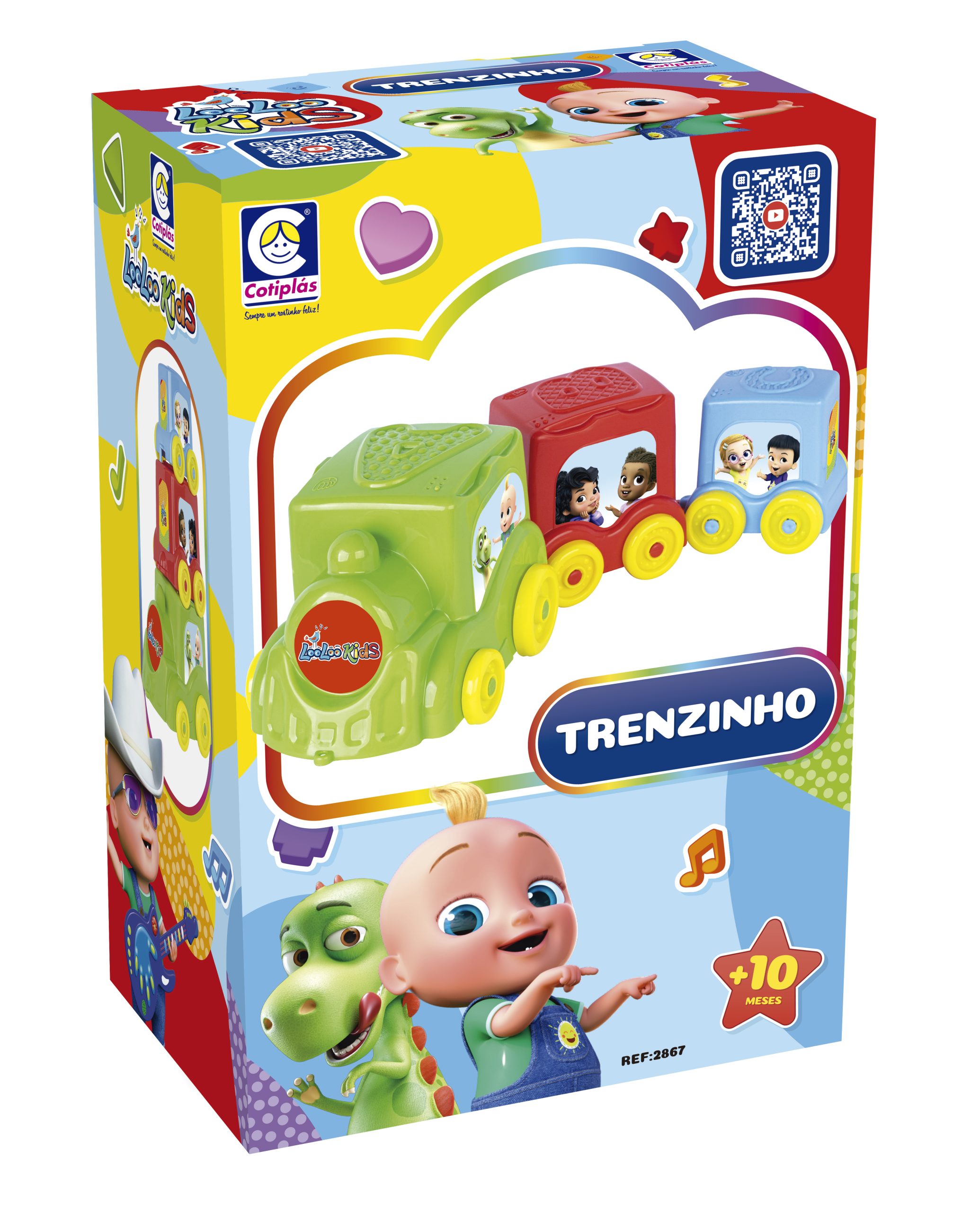 2867 - Loo Loo Kids - Trenzinho