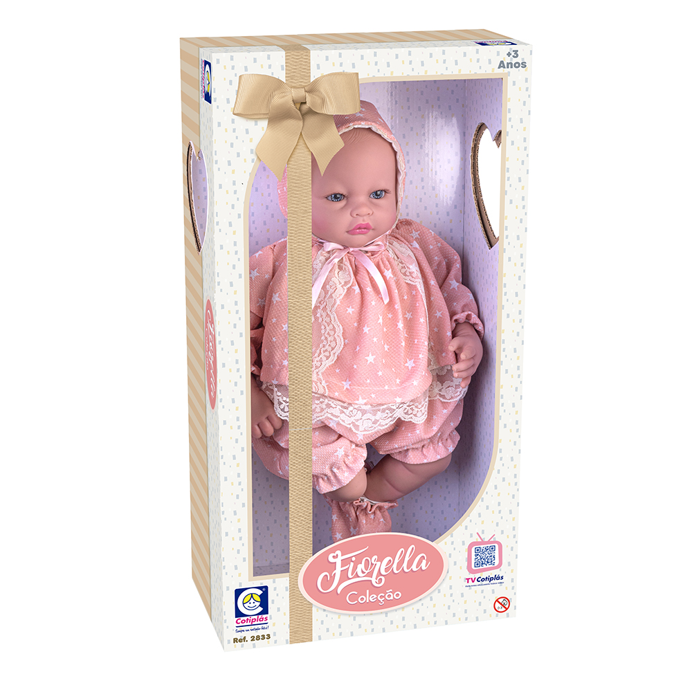 2874 - Coleção Fiorella Reborn - Sem Naninha, Embalagem
