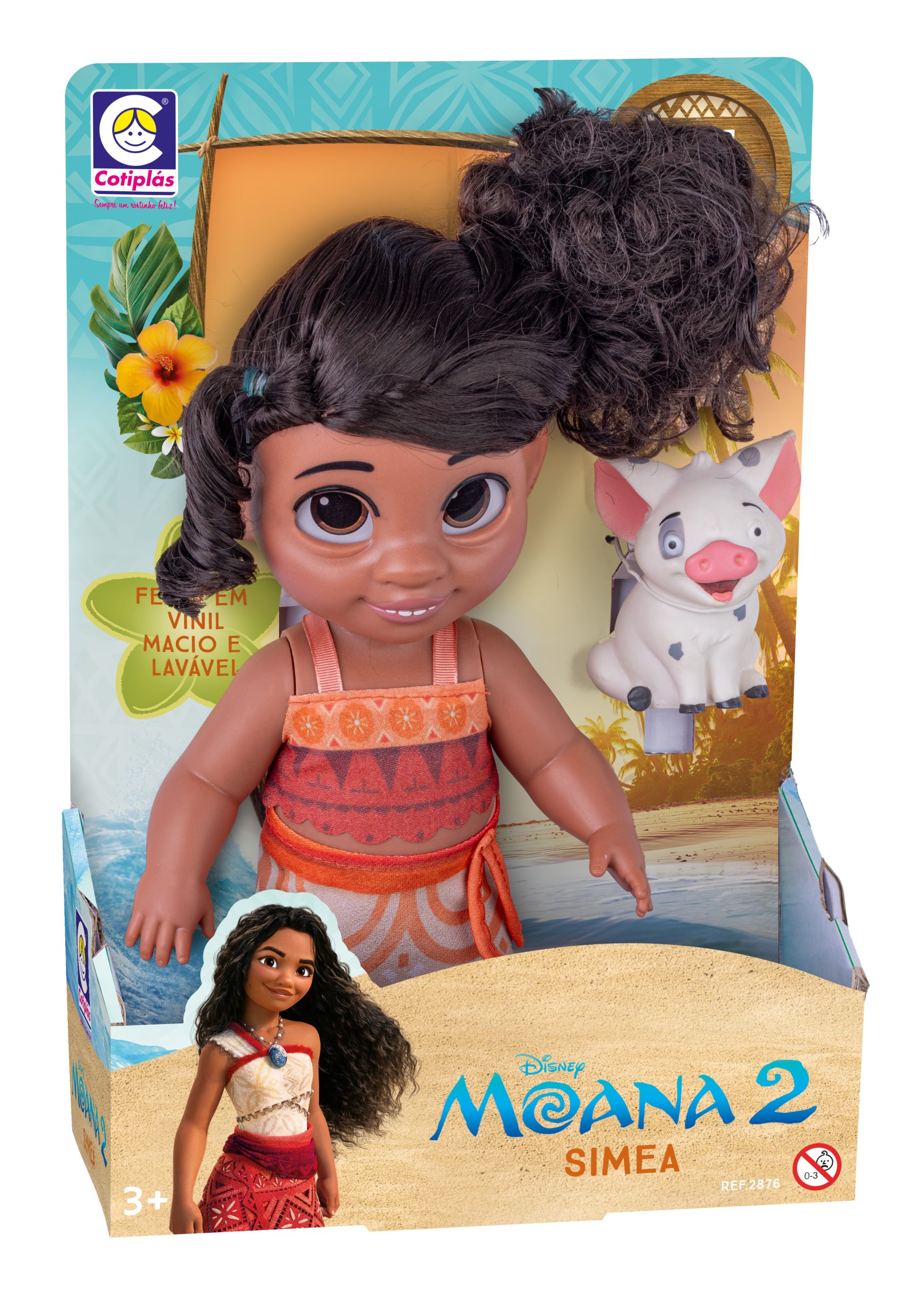 Moana 2 - Simea, Embalagem